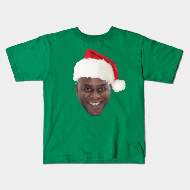 Ainsley Harriott - Christmas Kids T-Shirt by Dopamine Creative